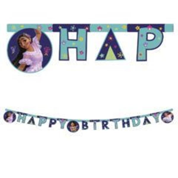 Banner Happy Birthday Encanto