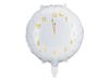 Balão Foil 45cm Relógio Branco