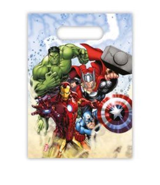 6 Sacos Oferta Avengers Infinity Stones