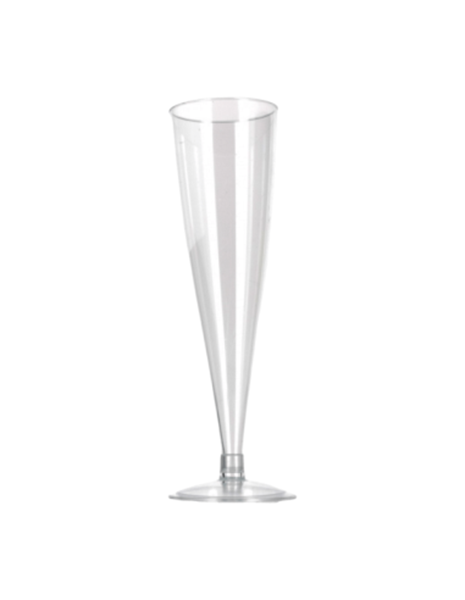 4 Flutes Transparentes 150ml