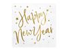 20 Guardanapos Brancos Happy New Year