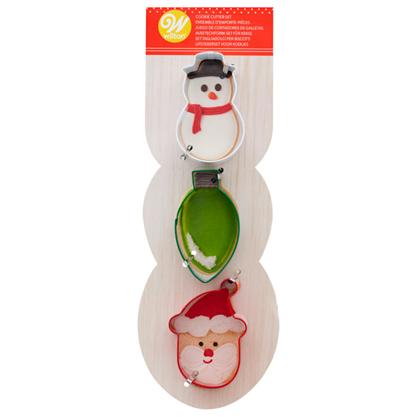 Conjunto Cortadores Natal Boneco Neve