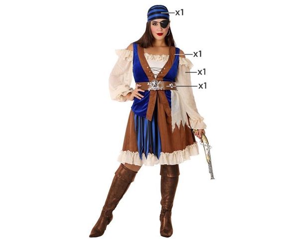 Fato Pirata Dos Mares