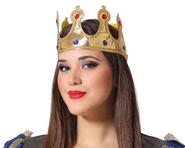 Coroa Rainha Dourada