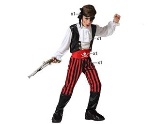 Fato Pirata Style 7-9 Anos