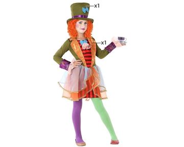 Fato Chapeleira Louca Menina