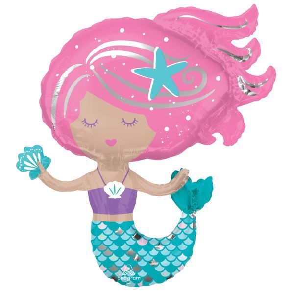 Balão Supershape Sereia Style