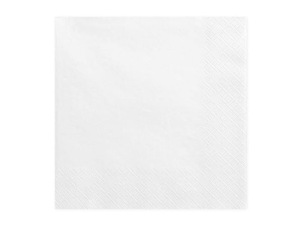 20 Guardanapos Branco