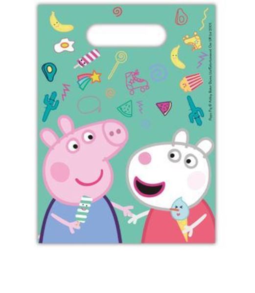 6 Sacos Oferta Peppa Pig