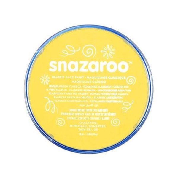 Pintura Facial Snazaroo 222 Amarelo Brilhante 18ml