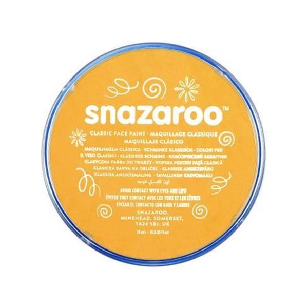 Pintura Facial Snazaroo 244 Amarelo Ocre 18ml