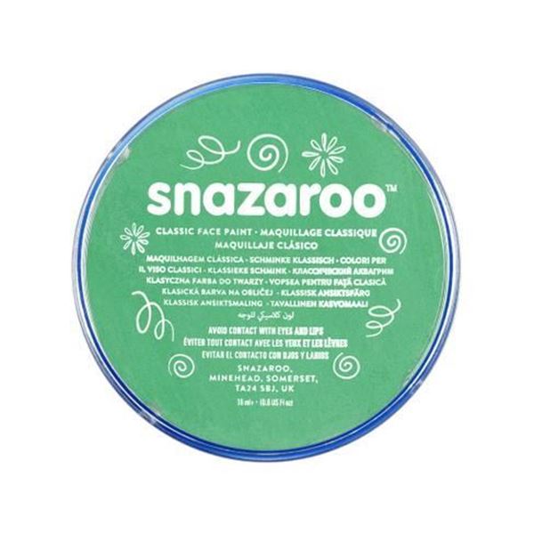 Pintura Facial Snazaroo 444 Verde Brilhante 18ml
