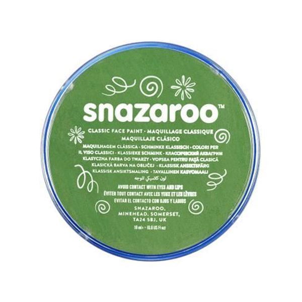 Pintura Facial Snazaroo 477 Verde Erva 18ml