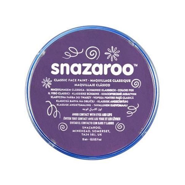 Pintura Facial Snazaroo 888 Purpura 18ml