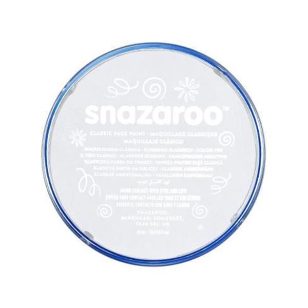 Pintura Facial Snazaroo 000 Branco 18ml