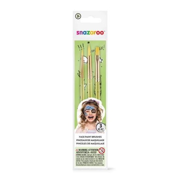 Set 3 Pincéis Snazaroo