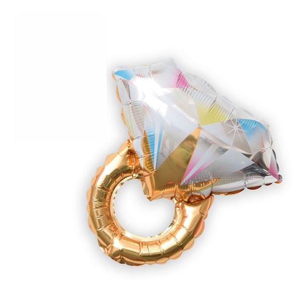 Balão Foil Anel De Noivado 68cm
