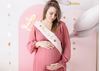 Faixa Mom To Be Rosa 75cm