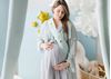 Faixa Mom To Be Azul 75cm