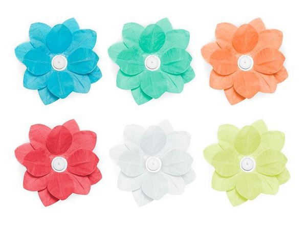 6 Lanternas Flutuadoras 29cm
