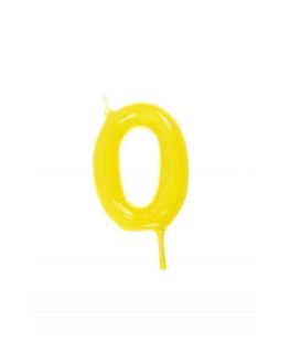 Vela Artesanal Amarelo Nº 0