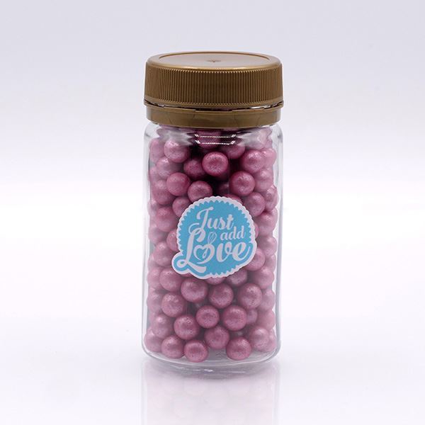 Pérolas Rosa Choc L 70gr