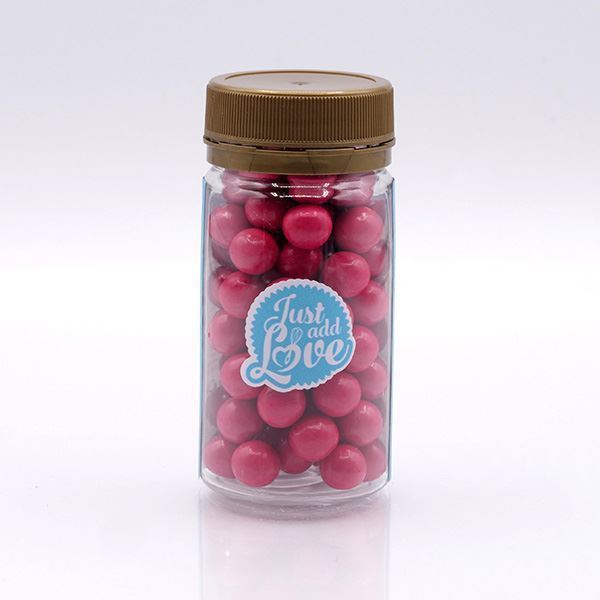 Pérolas Chocolate Rosa Choque 65gr