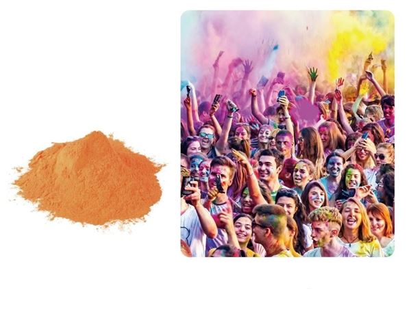 Pó Holi 100gr Laranja