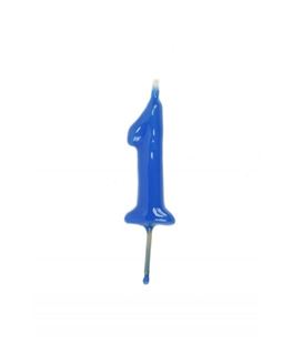 Vela Artesanal Azul Nº1