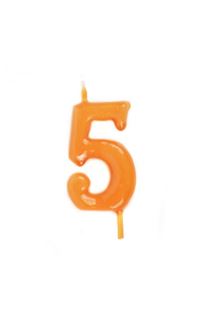 Vela Artesanal Laranja Nº5