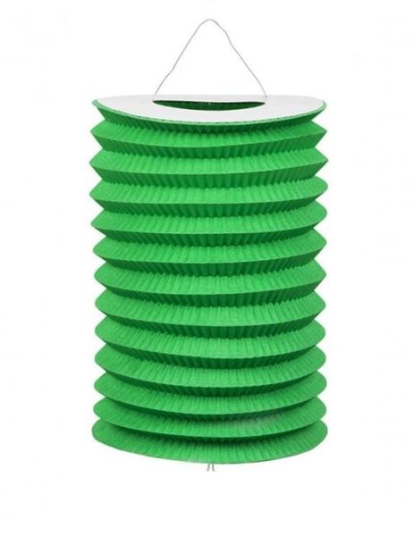 Lanterna Papel Verde