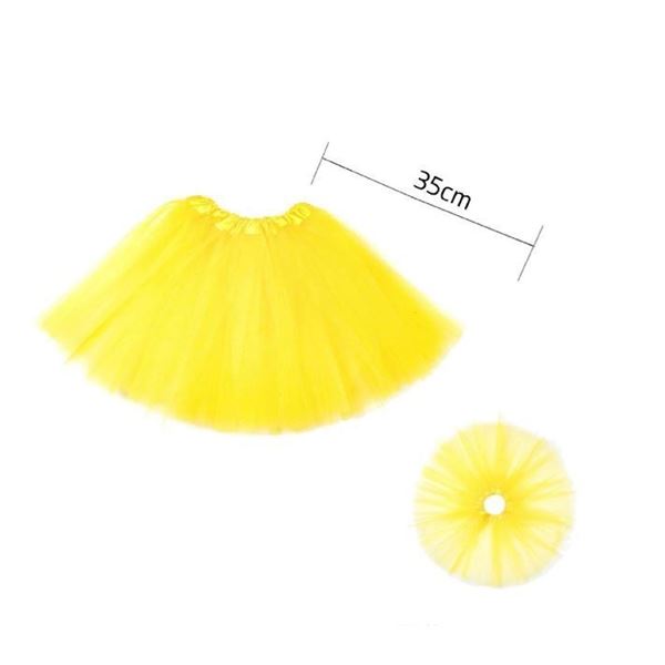 Tutu Amarelo 35cm