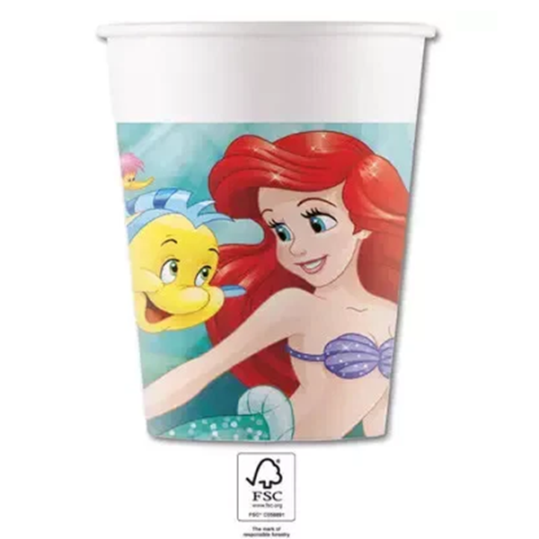 8 Copos Ariel