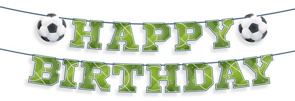 Grinalda Futebol Happy Birthday
