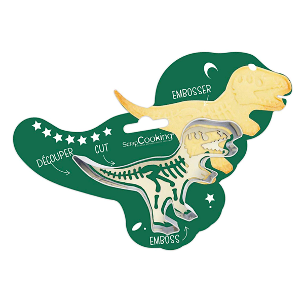 Cortador + Marcador Dinossauro
