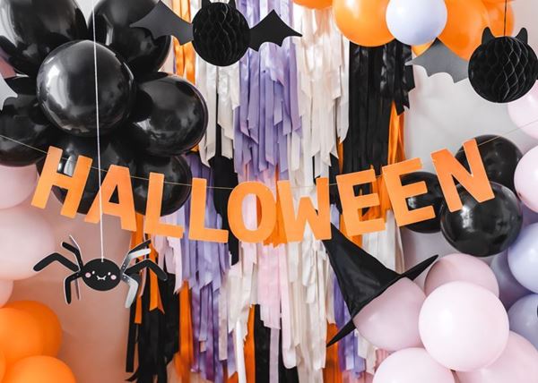 Banner Halloween Laranja