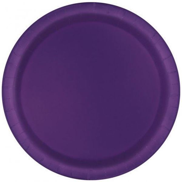 16 Pratos 23 Roxo
