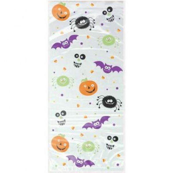 20 Sacos Celofane Halloween
