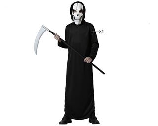 Fato Fantasma Assustador 7-9 Anos
