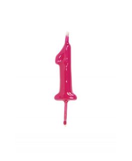 Vela Artesanal Magenta Nº1