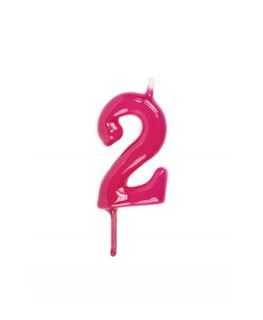 Vela Artesanal Magenta Nº2