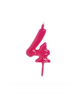 Vela Artesanal Magenta Nº4