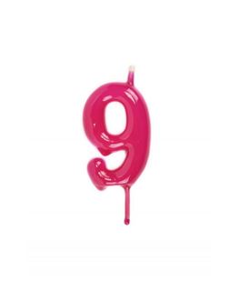 Vela Artesanal Magenta Nº9