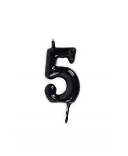 Vela Artesanal Preto Nº 5