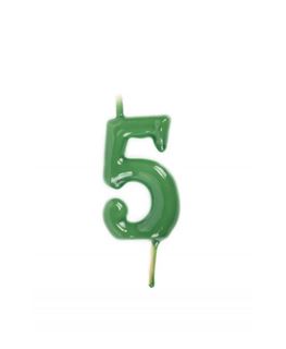 Vela Artesanal Verde Nº5