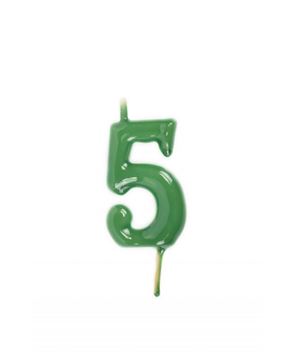 Vela Artesanal Verde Nº5