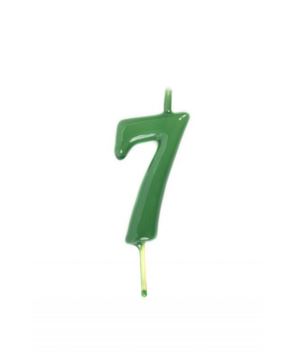 Vela Artesanal Verde Nº7