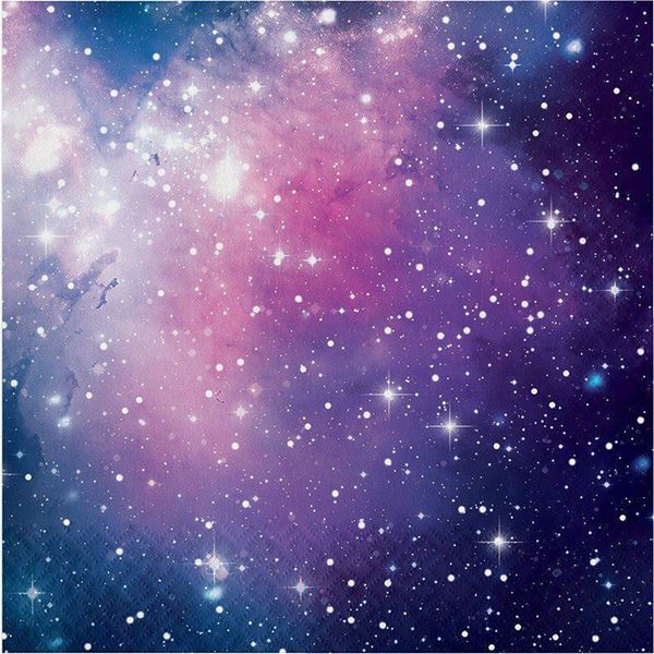 16 Guardanapos Galaxy Party