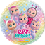 8 Pratos Cry Babies 23cm