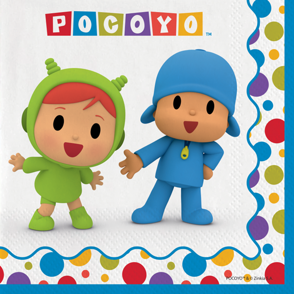 20 Guardanapos Pocoyo